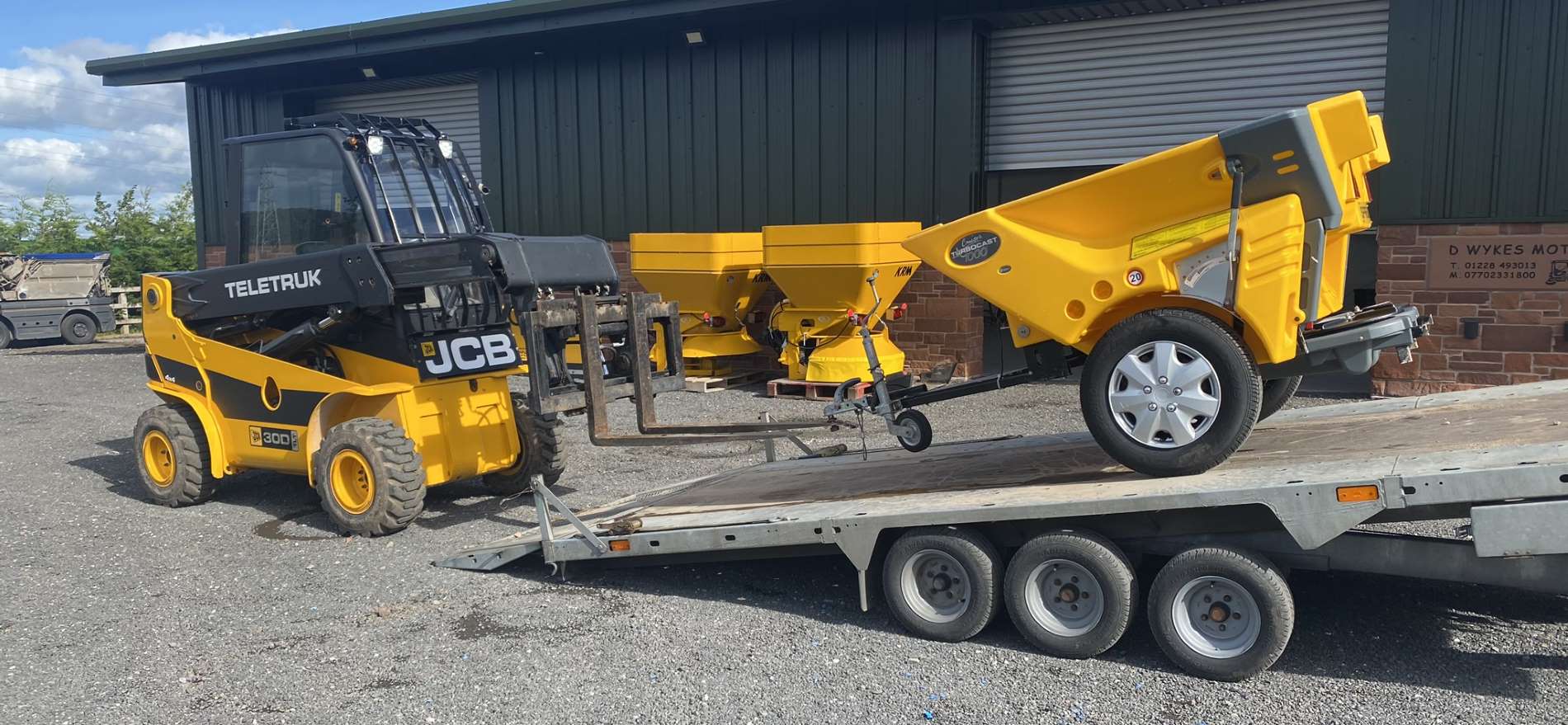 D Wykes Motors - Groundcare Machinery Transport for Carlisle, Cumbria and the UK