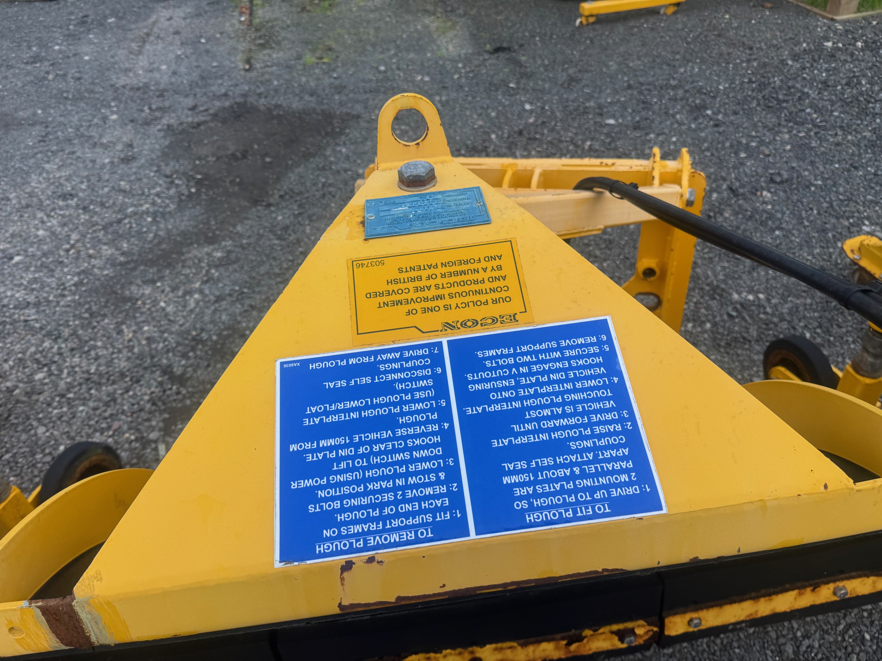 Econ Snow Plough - 10 Foot