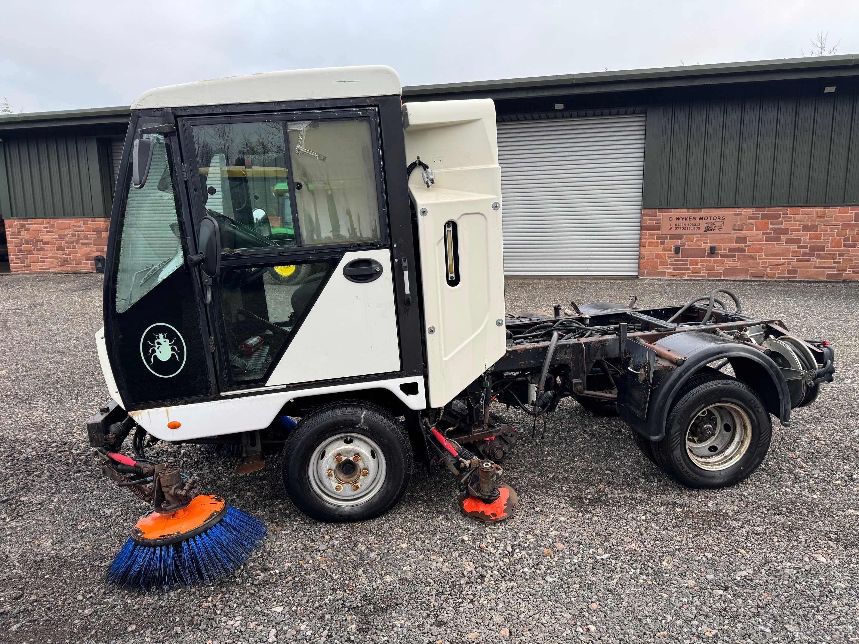 Scarab Minor Road Sweeper 2011 / Breaking For Parts / Running Engine