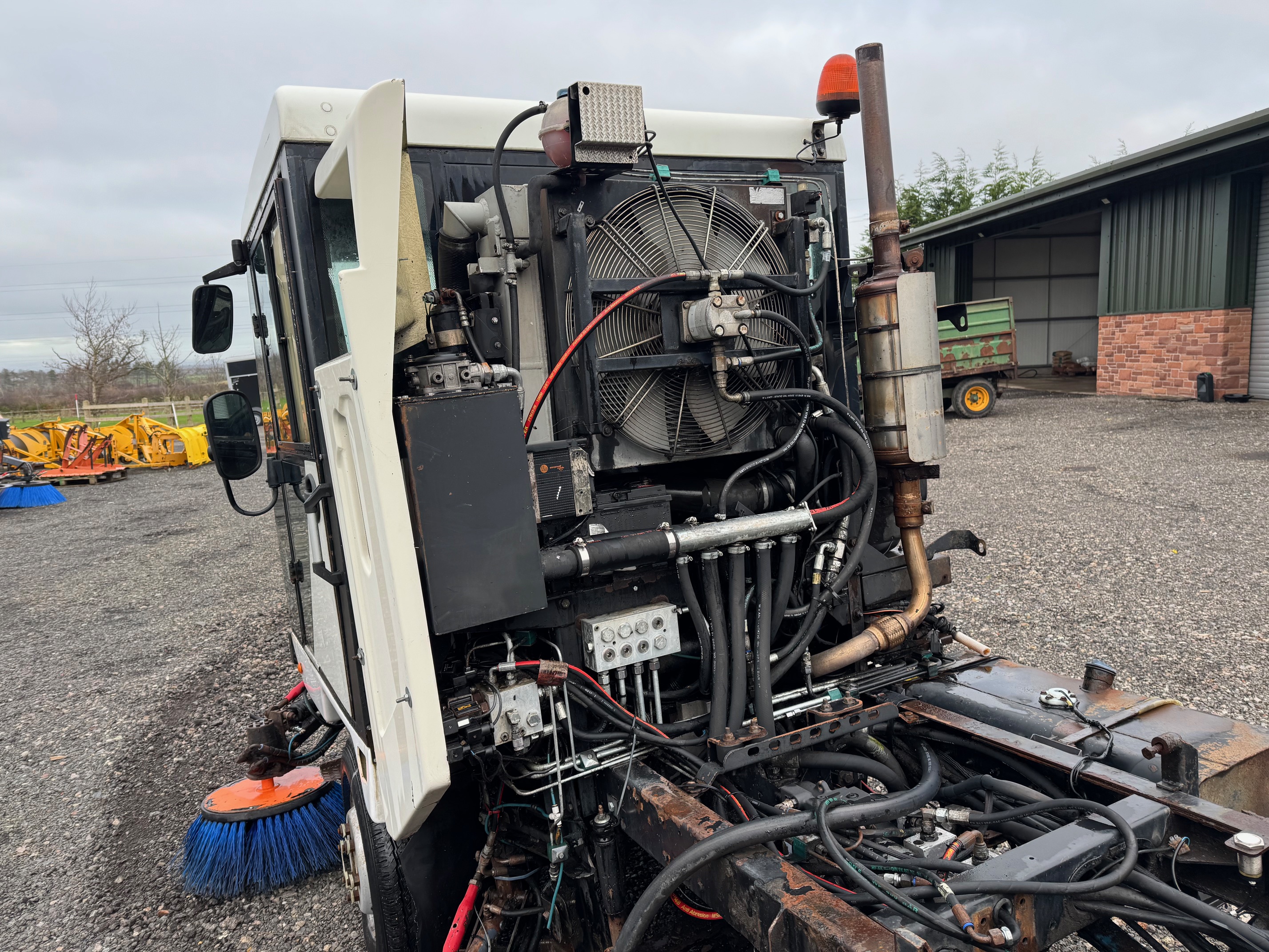 Scarab Minor Road Sweeper 2011 / Breaking For Parts / Running Engine