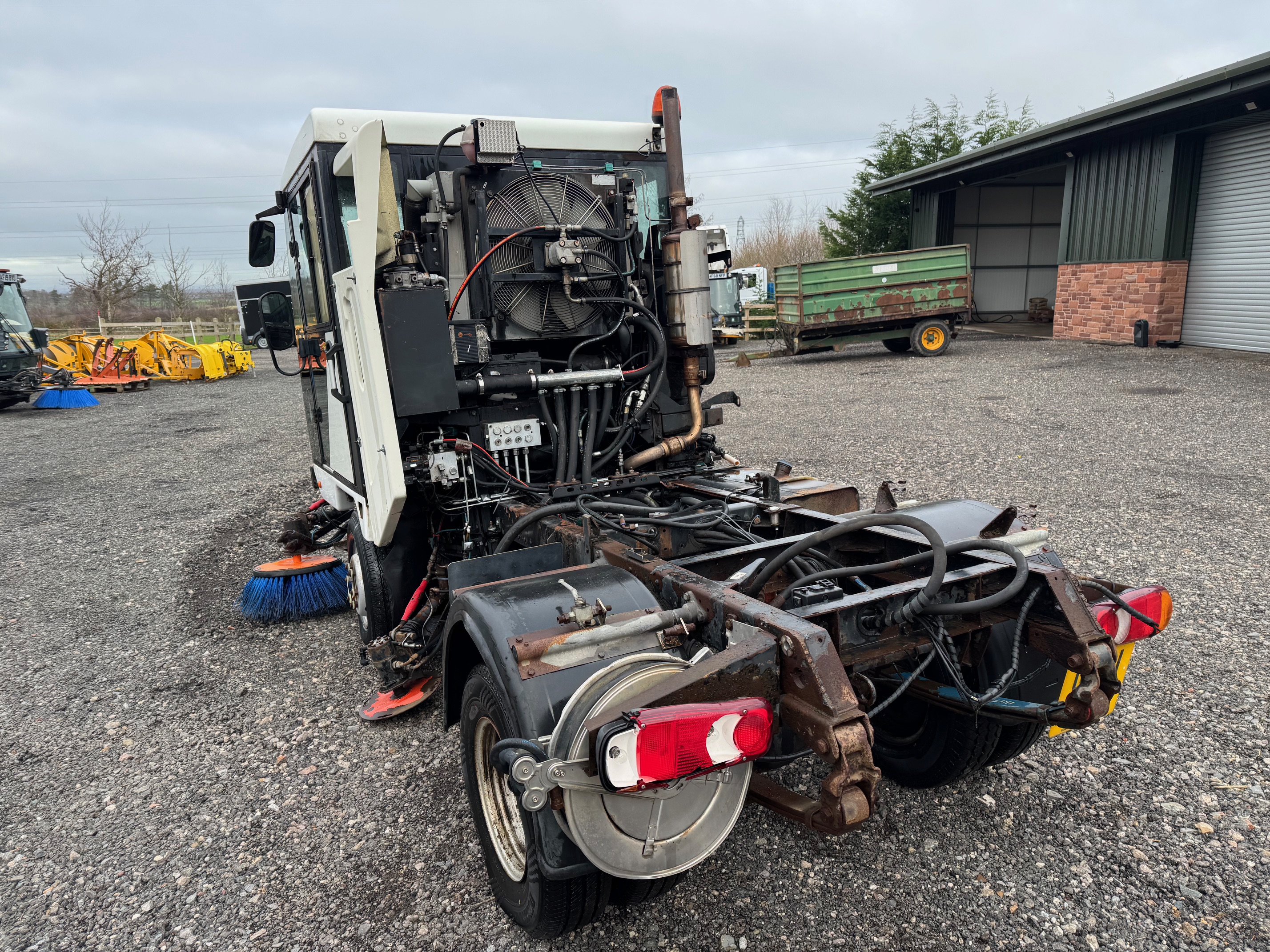 Scarab Minor Road Sweeper 2011 / Breaking For Parts / Running Engine