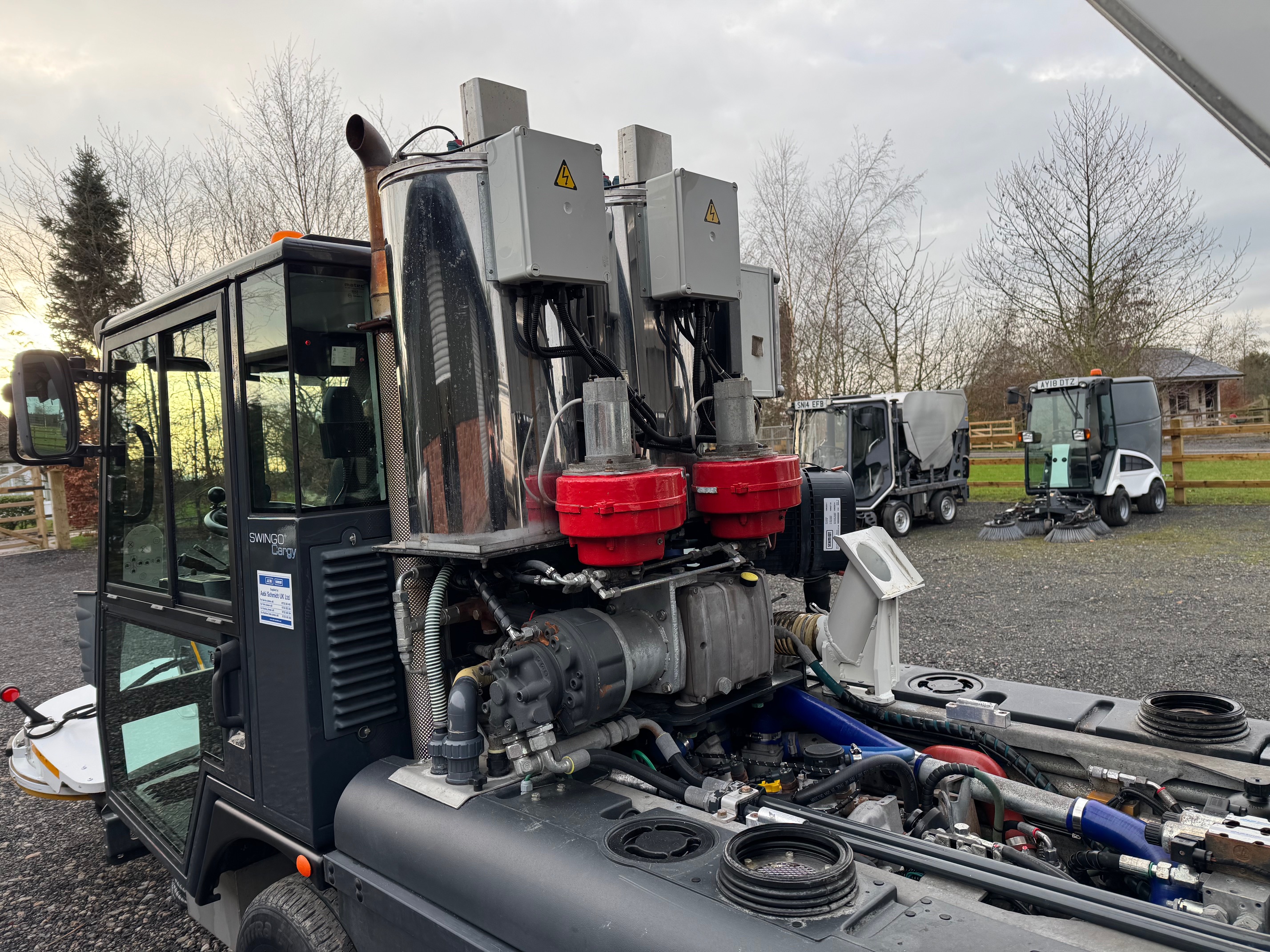 Schmidt Swingo Cargy City Jet 3000 Hot Wash - Vacuum Tank
