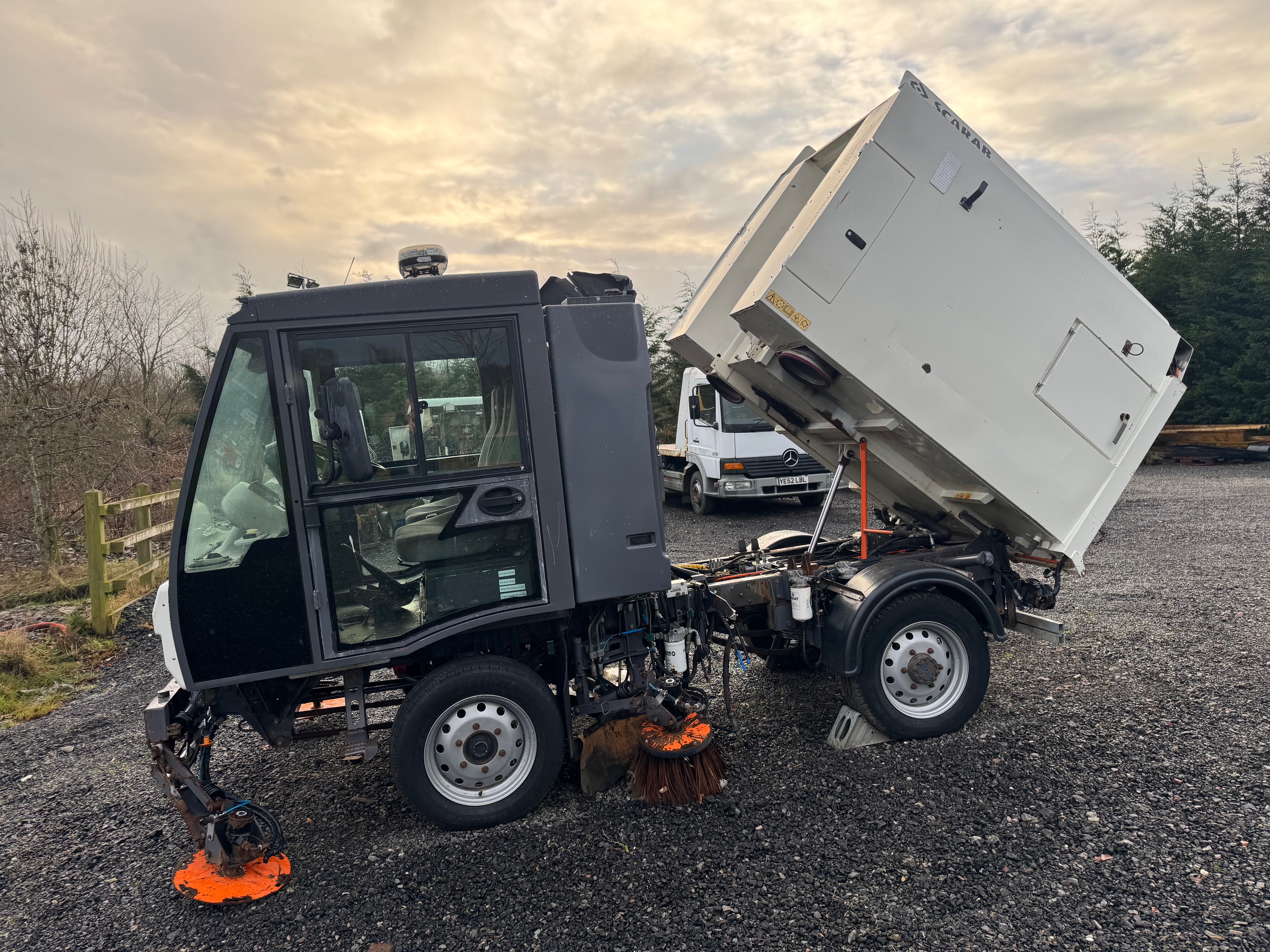 Scarab M25H Road Sweeper / Breaking For Parts - 2017