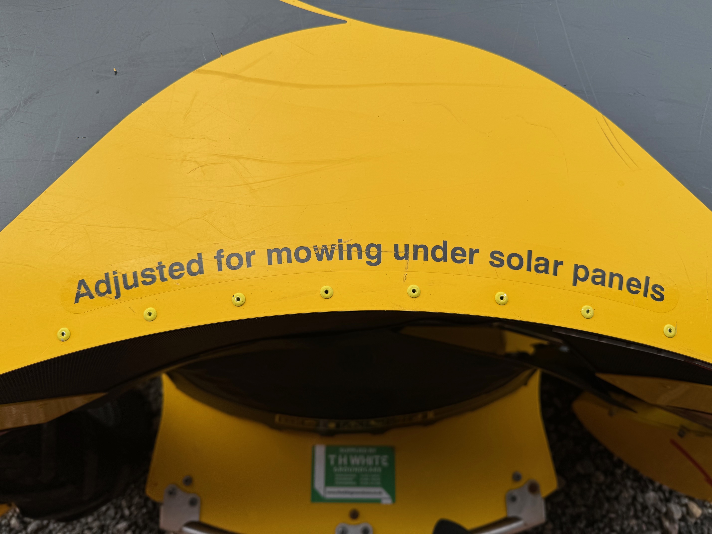Ransomes Spider 2SGS EFI Remote control Mower / Solar panel Bank Mower