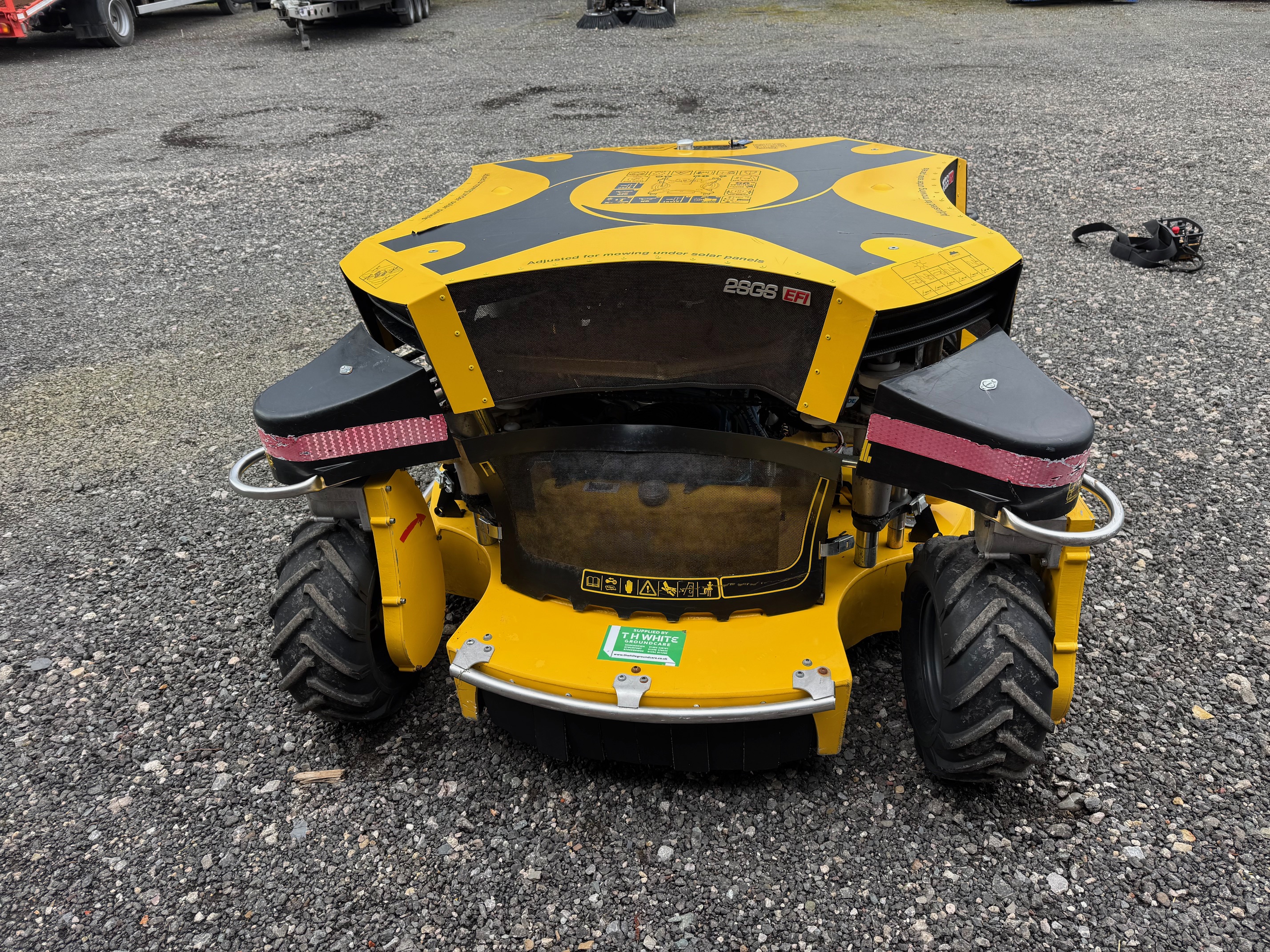 Ransomes Spider 2SGS EFI Remote control Mower / Solar panel Bank Mower