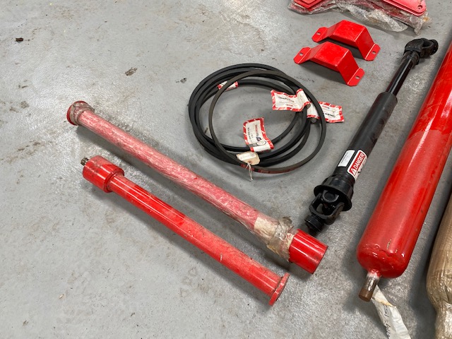 Trimax mower parts / rollors bearings pto shaft bottom blades