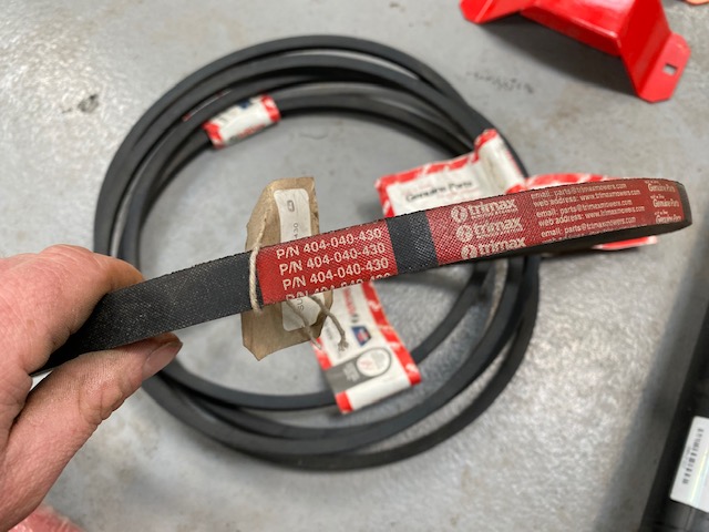 Trimax mower parts / rollors bearings pto shaft bottom blades