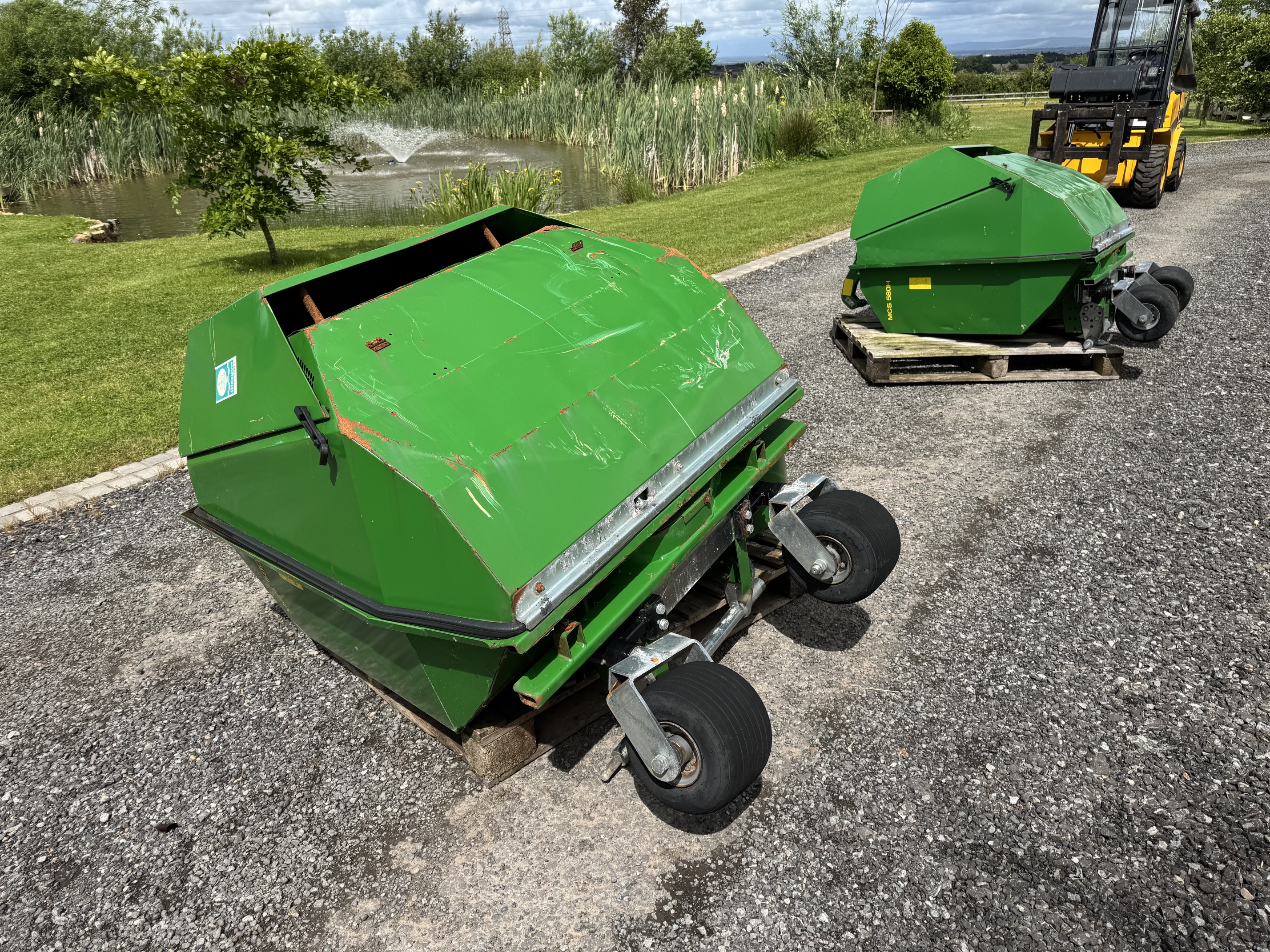 John Deere MCS 580H Grass Collection Box