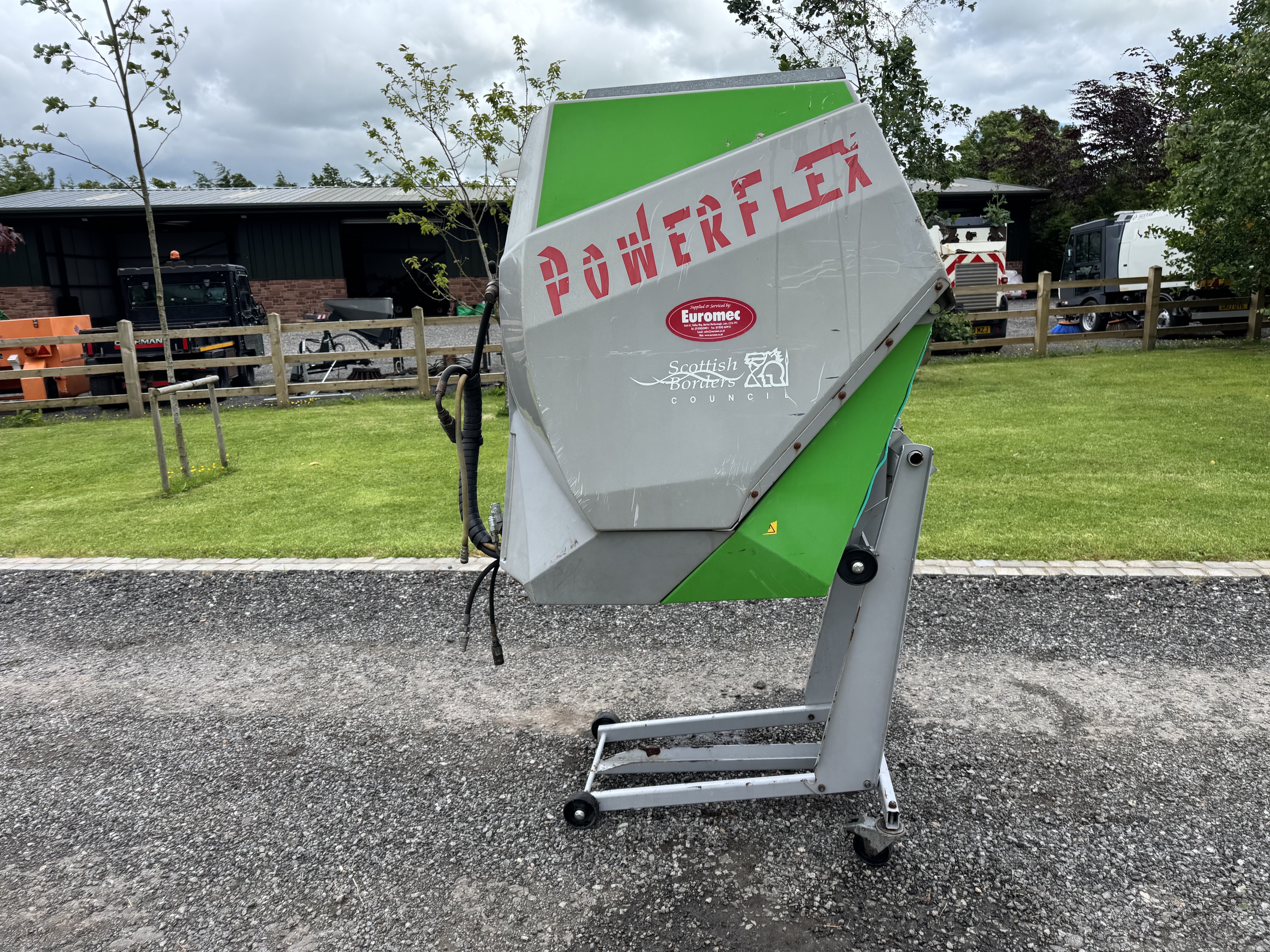 Egholm Powerflex Sweeper Body + Trolley