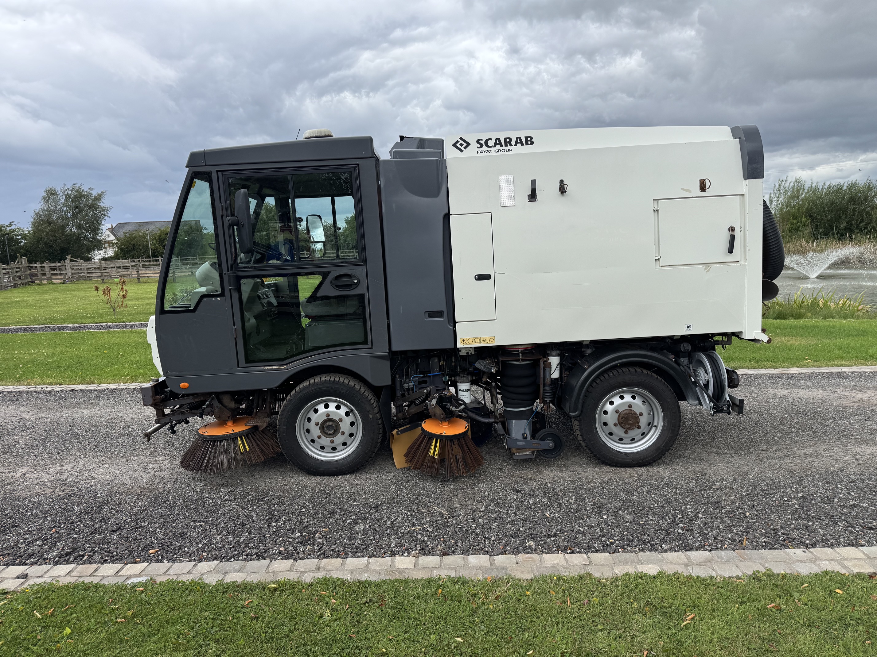 Scarab M25H Road Sweeper / Pressure Washer