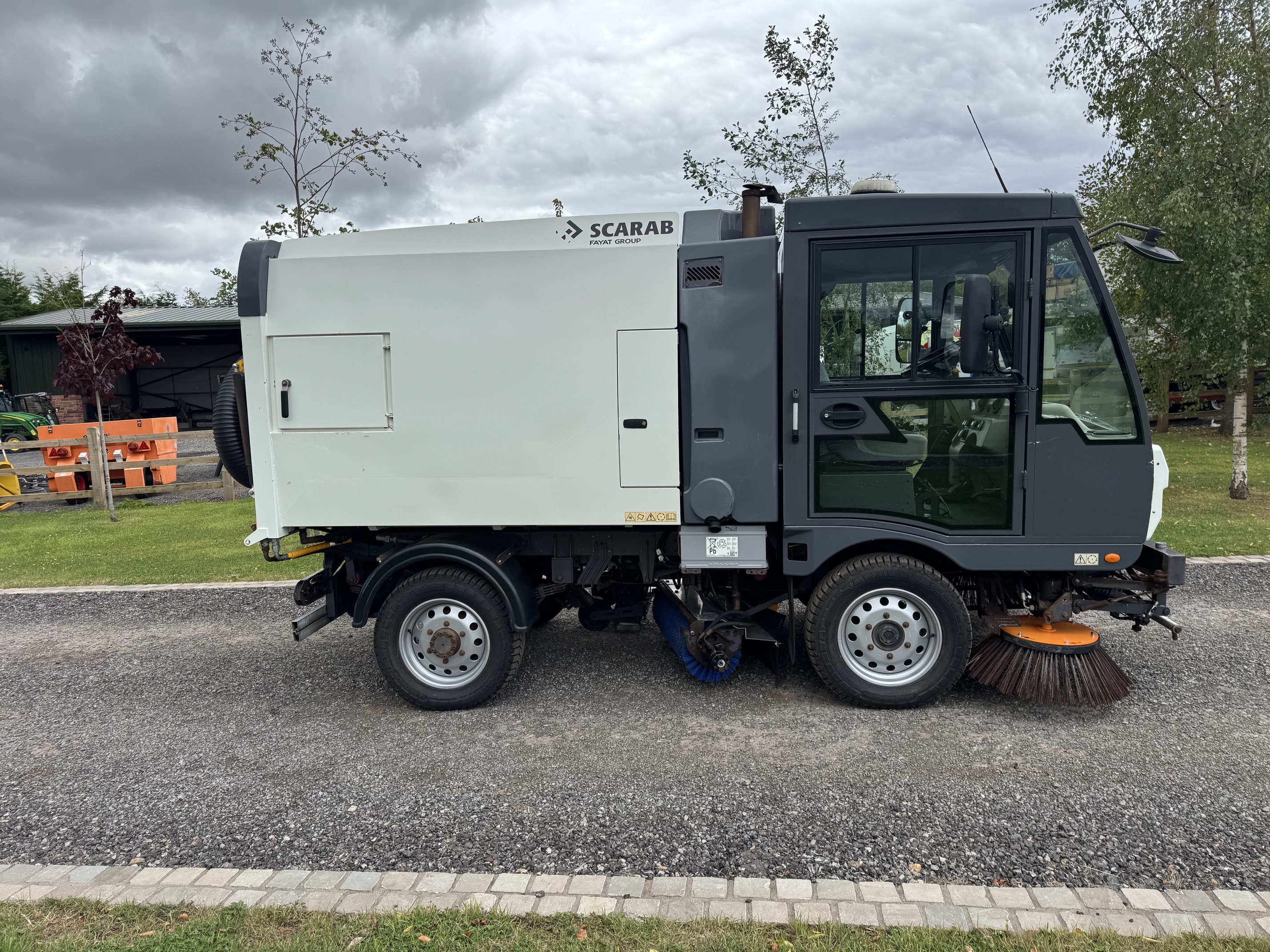 Scarab M25H Road Sweeper / Pressure Washer