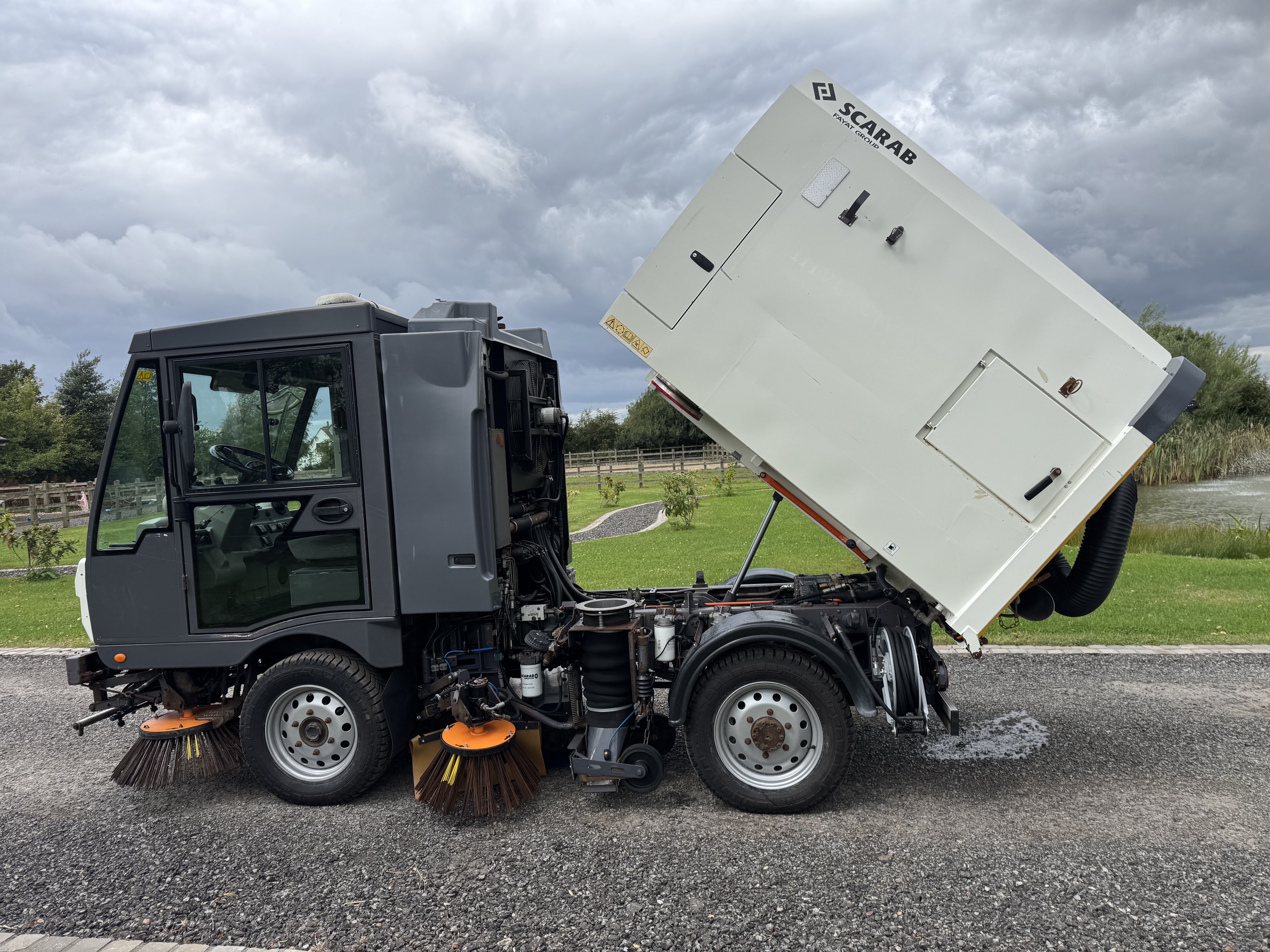 Scarab M25H Road Sweeper / Pressure Washer