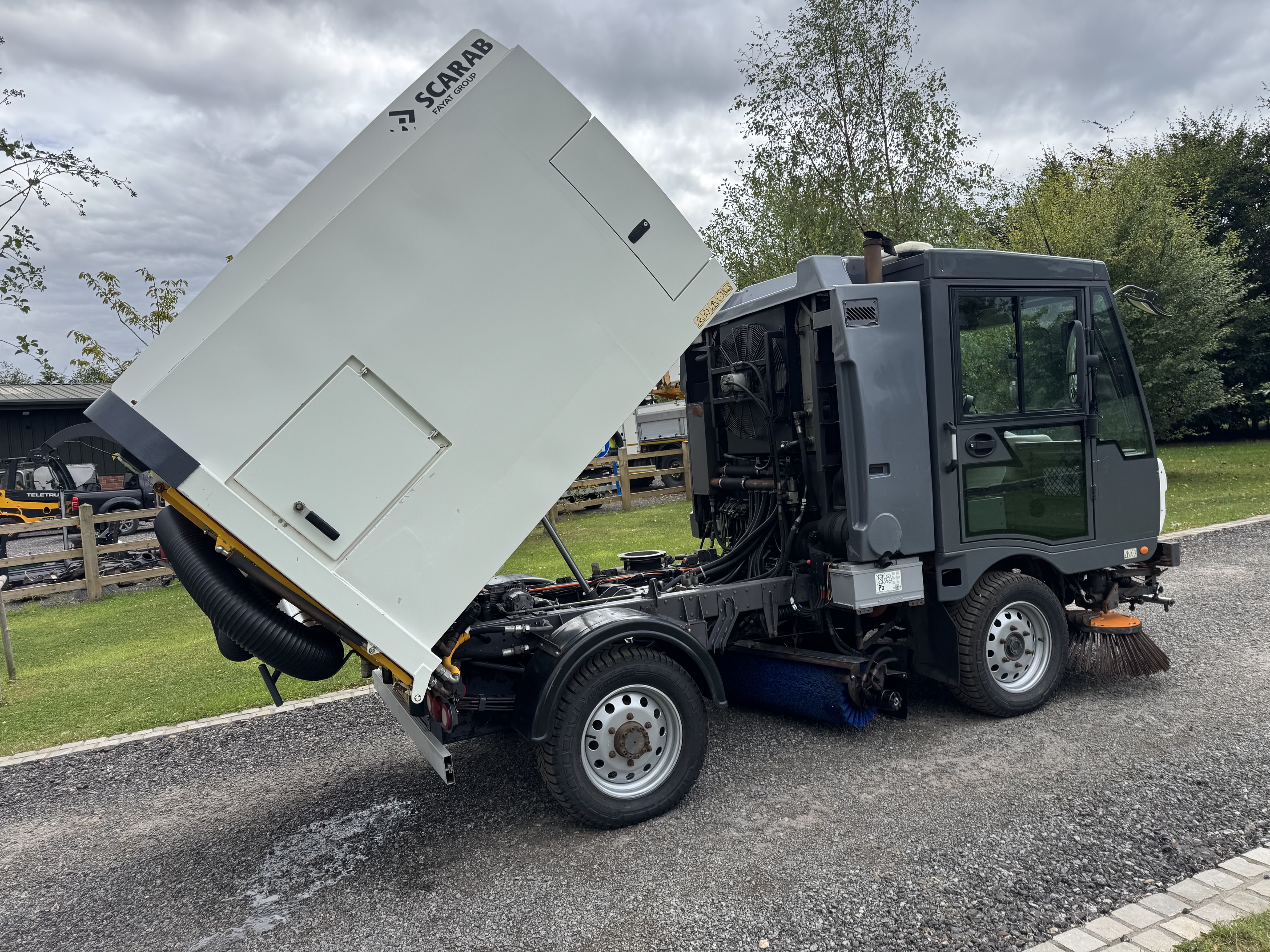 Scarab M25H Road Sweeper / Pressure Washer