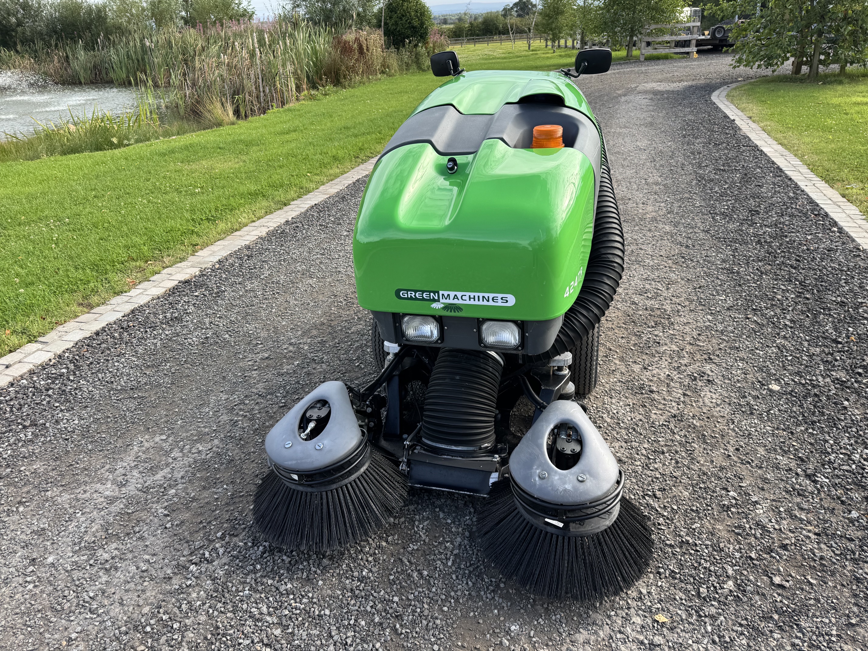 Green Machine 424TR Road Sweeper / 2022 Model Choice of 8