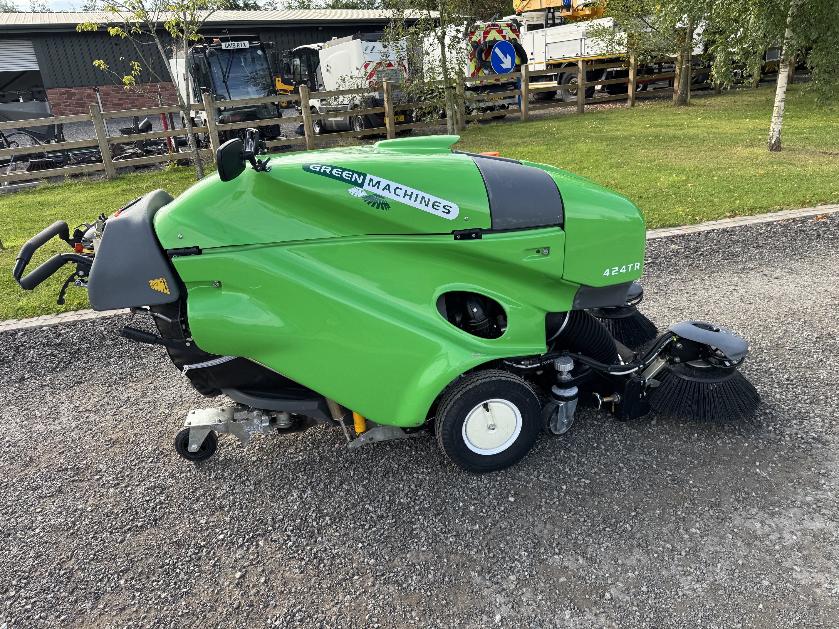 Green Machine 424TR Road Sweeper / 2022 Model Choice of 8