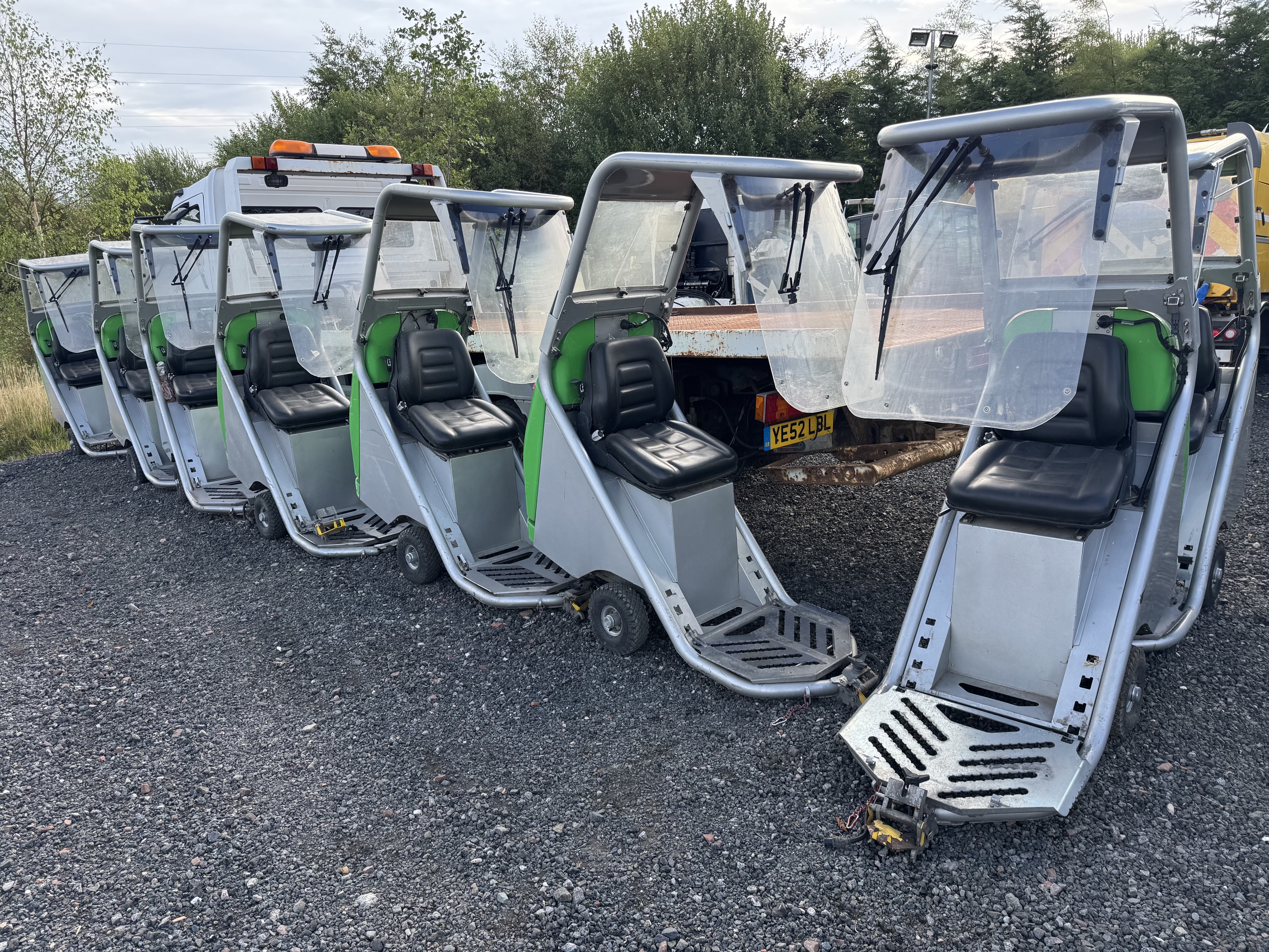 Green Machine 424TR Road Sweeper / 2022 Model Choice of 8