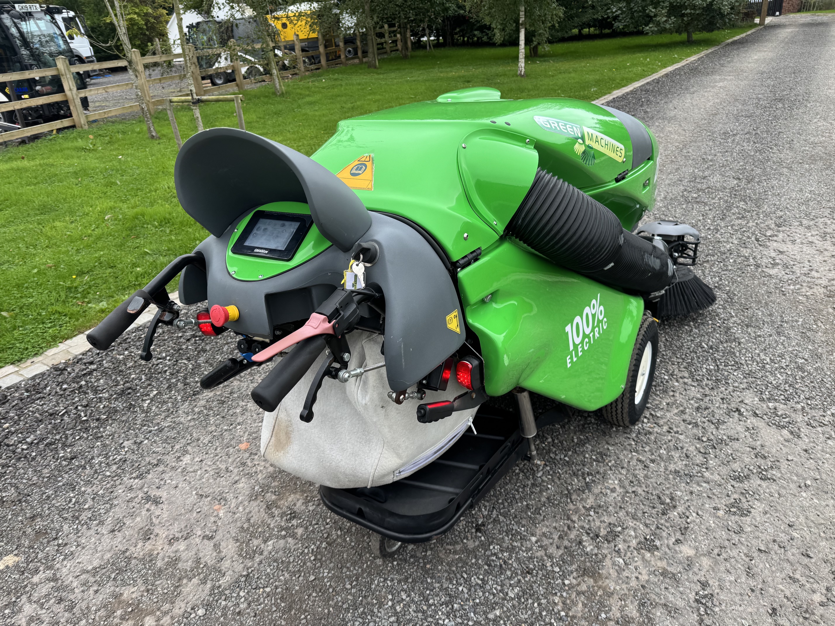 Green Machine 400ZE Electric Road Sweeper